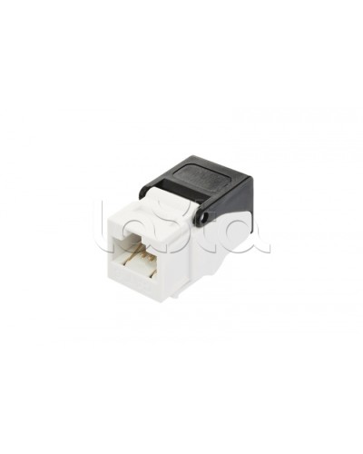 Модуль Keystone Jack RJ-45 категория 6 неэкранированный NIKOMAX NMC-KJUE2-NT-WT в Первоуральске Модули Keystone Pintop.ru