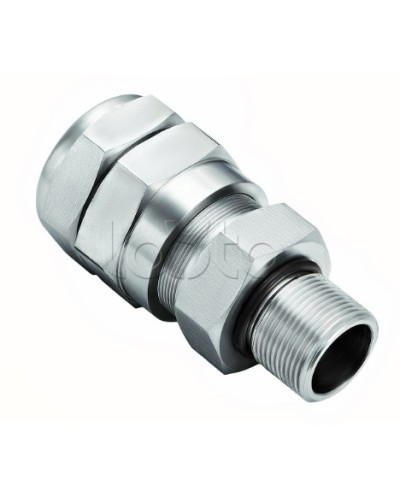 Кабельный ввод для бронированного кабеля с уплотнением внутренней оболочки кабеля резьбой G1/2, внешним диаметром кабеля D= 8-12мм и проходным диаметром кабеля d= 4-8 мм Спектрон КВБ-12/8-М-G1/2 в Первоуральске Аксессуары для кабель-канала Pintop.ru