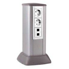 Миниколонна алюминиевая, 0.25м, цвет серый DKC (19524)