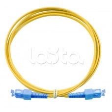 Патч-корд дуплексный 2*9/125 SC-SC, 1м Eurolan (41F-S2-SC-SC-01)