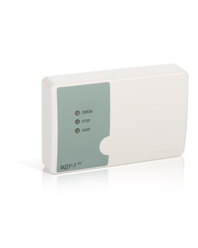 Модуль управления клапаном дымоудаления или огнезадерживающим клапаном Рубеж МДУ-1С-R3 в Первоуральске Адресная система пожарной сигнализации РУБЕЖ Pintop.ru