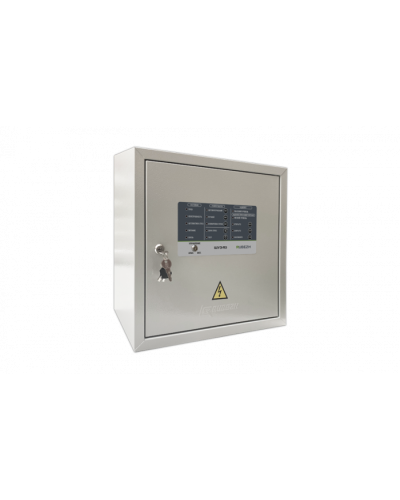 Шкаф управления адресный Рубеж ШУН/В-15-03-R3 IP54 в Первоуральске Адресная система пожарной сигнализации РУБЕЖ Pintop.ru