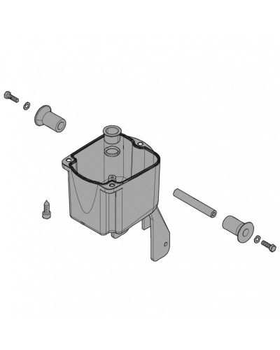 Корпус редуктора C010 Came 119RICX044 в Первоуральске Запчасти для шлагбаумов и автоматики Pintop.ru