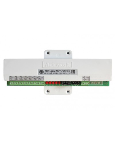 Видеокоммутатор сетевой Метаком MKV-CVN2018 в Первоуральске Блоки коммутации многоабонентные Pintop.ru