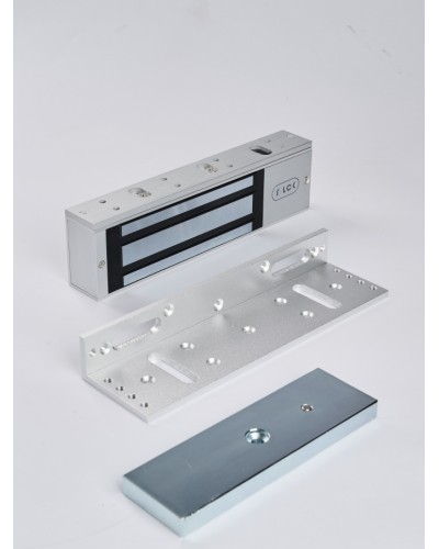 R-Lock RL-EML500-L0S - Электромагнитный замкок, 500кг, DC12/24B, цвет серебристый сатинированный алюминий RAL 7047 в Первоуральске Электромагнитные замки Pintop.ru