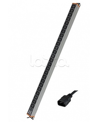 Блок распределения питания вертикальный для 19 шкафов DKC R5VIEC24PIC14 в Первоуральске Аксессуары для стоек и шкафов Pintop.ru