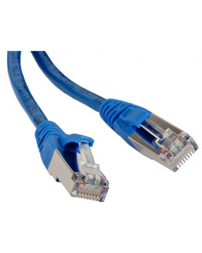 Патч-корд F/UTP Hyperline (PC-LPM-STP-RJ45-RJ45-C5e-20M-LSZH-BL) в Первоуральске Патчкорды (медные) Pintop.ru