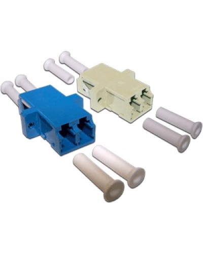 Адаптер оптический LC, SM, корпус SC, дуплексный LANMASTER LAN-2LC/S-AM-SM в Первоуральске Коннекторы Pintop.ru