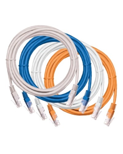 Шнур коммутационный NETLAN U/UTP 4 пары, Кат.5е (Класс D), 100МГц, 2хRJ45/8P8C, T568B, заливной, многожильный, BC (чистая медь), PVC нг(B), белый, 0,5м, уп-ка 10шт. NETLAN EC-PC4UD55B-BC-PVC-005-WT-10 в Первоуральске Патчкорды (медные) Pintop.ru