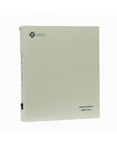 Медиаконвертер МЕТА 7314 в Первоуральске Система оповещения и трансляции Мета Pintop.ru