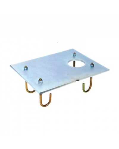 Пластина монтажная с анкерами для шлагбаумов 617 серии Faac 490095 в Первоуральске Запчасти для шлагбаумов и автоматики Pintop.ru