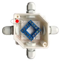 Устройство соединительное с тампером Магнито-контакт УС-4Т (каб.вводы 4,5-8мм) ПАШК.425212.050