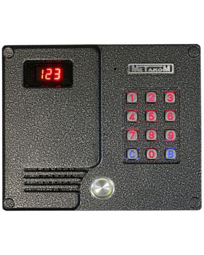 Блок вызова домофона Метаком MK2007-TM-EV в Первоуральске Блоки вызова многоабонентные Pintop.ru