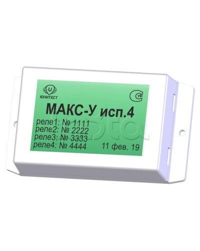 Модуль адресный управляющий Юнитест МАКС-У исп.4 в Первоуральске Адресная система пожарной сигнализации Юнитест Pintop.ru