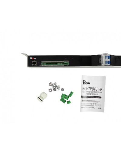 Блок силовых розеток с контроллером REM R-MC1-32-4x3C13-4x2C19-A-1820-K в Первоуральске Блоки розеток Pintop.ru
