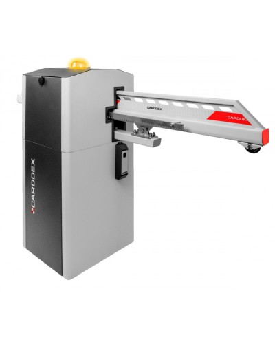 Комплект шлагбаума CARDDEX VBR-4(тумба шлагбаума + высокоскоростной привод Nice RD400 + стрела 4,3 метра) в Первоуральске Автоматические шлагбаумы Pintop.ru
