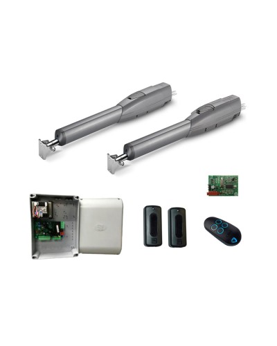 Came ATS50DGM RC combo KIT - Комплект автоматики для двухстворчатых распашных ворот (блок ZL65, радиоуправление, фотоэлементы) в Первоуральске Автоматизация ворот Pintop.ru