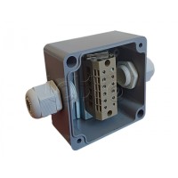 Коробка пылевлагонепроницаемая клеммная G366-Т А К АЯКС IP66/IP65, 82x80x55 Магнито-контакт