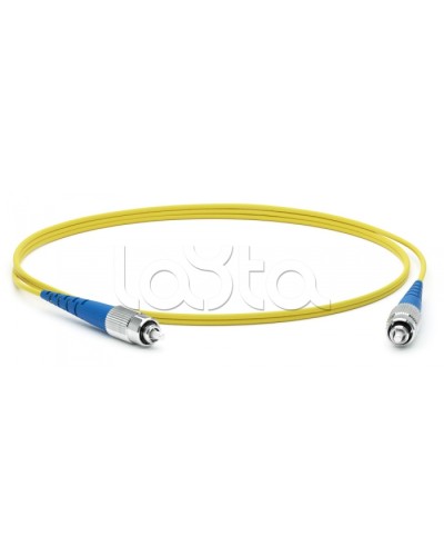 Патч-корд волоконно-оптический Hyperline FC-S2-9-FC/UR-FC/UR-H-2M-LSZH-YL в Первоуральске Патч-корды оптические Pintop.ru