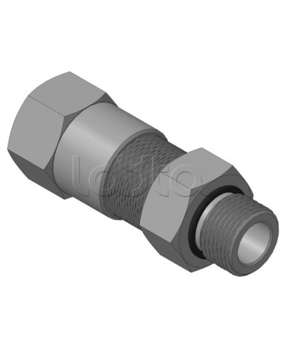 Кабельный ввод для бронированного кабеля с уплотнением внутренней оболочки кабеля резьбой G1/2, внешним диаметром кабеля Dm=14-18 мм и проходным диаметром кабеля d=8-12 мм Спектрон КВБ-18/12-Н-G1/2 в Первоуральске Аксессуары для кабель-канала Pintop.ru