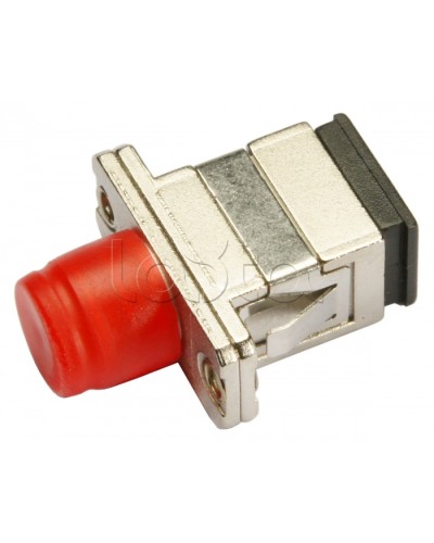 Соединитель проходной SC-FC, MM(для многомодового кабеля), simplex Cabeus SC-FC-MM в Первоуральске Проходные адаптеры и розетки оптические Pintop.ru