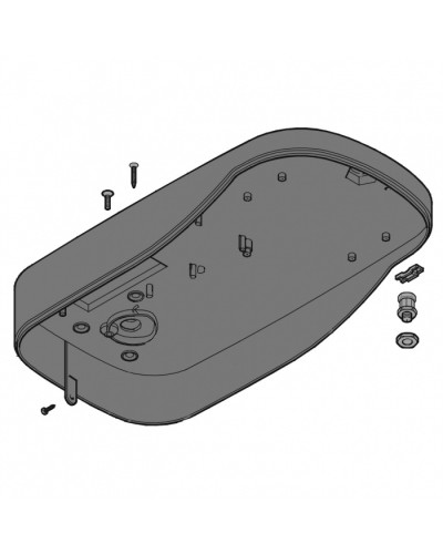 Основание корпусаV900E Came 119RIE144 в Первоуральске Запчасти для шлагбаумов и автоматики Pintop.ru