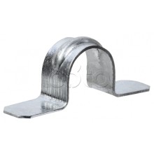 ELASTA Скоба метал. двухлап. для монт. пистол. d=25-26мм IEK (ET-MP40D-SD-025-01-100)