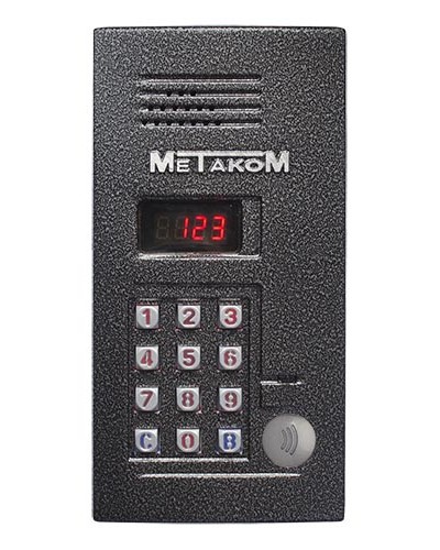 Блок вызова домофона Метаком MK2012-MFE в Первоуральске Блоки вызова многоабонентные Pintop.ru