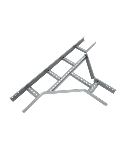 Т-отвод лестничный 100х400х1,5 мм HD КМ-Профиль (LTD100-400-1.5 HD) в Первоуральске Аксессуары для лотков Pintop.ru