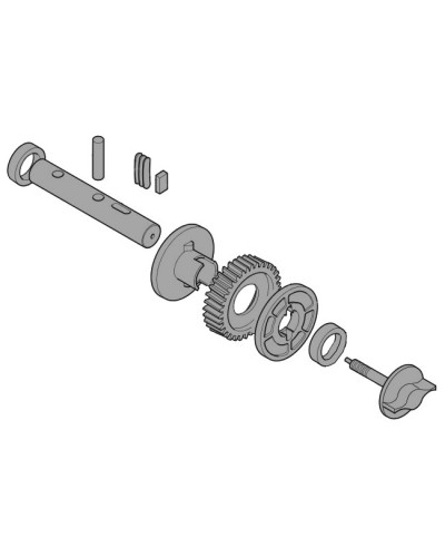 Выходной вал BX-P Came 119RIBX028 в Первоуральске Запчасти для шлагбаумов и автоматики Pintop.ru