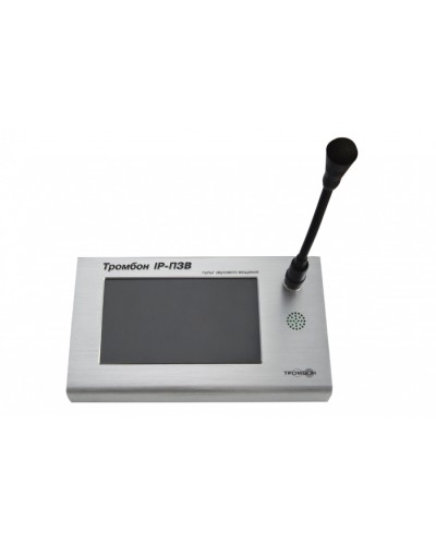 Сетевой пульт ТРОМБОН IP-ПЗВ в Первоуральске Система оповещения и трансляции Pintop.ru