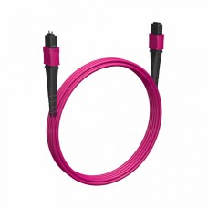 Кабельная сборка MPO(F) -MPO(M)-8 волокон 50/125 OM4, 1 m Cabeus (FOP-50-OM4-8-MPO(F)-8-MPO(M)-B-1m)