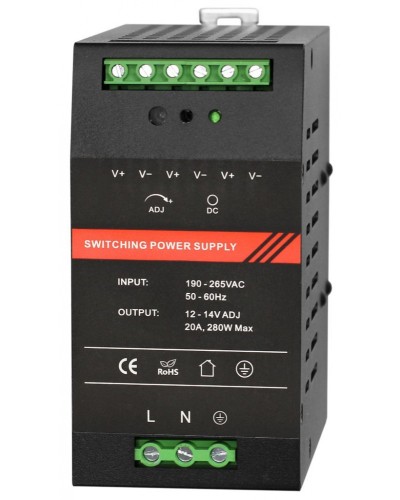 Блок питания Smartec ST-PS120DDU-BK в Первоуральске Дополнительное оборудование для СКУД Pintop.ru