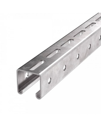 Профиль STRUT HDZ ПС-41х41х1800 (2,0 мм) Промрукав (PR08.5903) в Первоуральске Аксессуары для лотков Pintop.ru