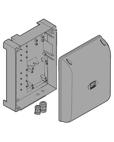 Корпус блока управления G2080 G2081 Came 119RIR238 в Первоуральске Запчасти для шлагбаумов и автоматики Pintop.ru
