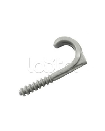 Держатель (клипса) F типа одинарная для труб D25 мм Экопласт 41824 в Первоуральске Держатели, клипсы, скобы Pintop.ru