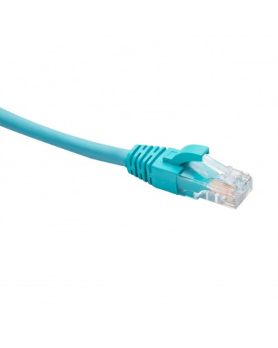 Шнур коммутационный U/UTP категория 5e LSZH нг(А)-HF 5,0 м, бирюзовый Datarex DR-181615 в Первоуральске Патчкорды (медные) Pintop.ru