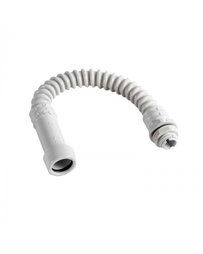 CXS16 Гибкий поворот «труба-коробка» D16мм (1уп = 20шт) Экопласт (43316-20) в Первоуральске Повороты, муфты, тройники Pintop.ru