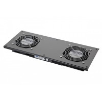 Панель вентиляционная с 2 вентиляторами Eurolan 60A-90-10-30BL