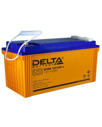 Аккумулятор свинцово-кислотный Delta DTM 12120 L в Первоуральске Электротехническое оборудование Pintop.ru