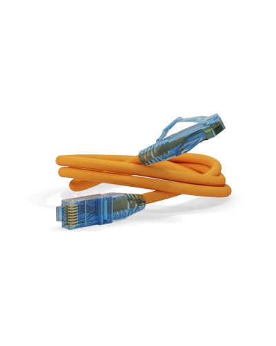 Патч-корд RJ45-RJ45, 4 пары, UTP, кат.6, LSZH (3м) Hyperline PC-LPM-UTP-RJ45-RJ45-C6-3M-LSZH-OR в Первоуральске Патчкорды (медные) Pintop.ru