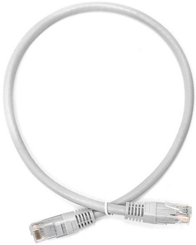 Патч-корд RJ45 TWT FTP кат.5e, с заливными колпачками, 1.0 м, серый TWT TWT-45-45-1.0/S-GY в Первоуральске Патчкорды (медные) Pintop.ru