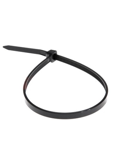 Хомут-стяжка нейлоновый 3х200 мм чёрный (100шт/уп) REXANT 07-0201-4 в Первоуральске Стяжки-хомуты Pintop.ru