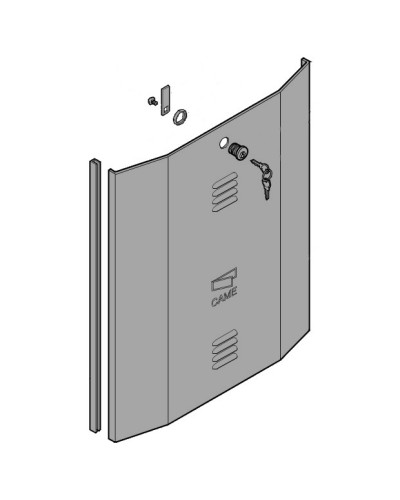 Дверца с замком BY-3500T Came 119RIY059 в Первоуральске Запчасти для шлагбаумов и автоматики Pintop.ru