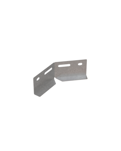 Регулируемый горизонтальный соединитель для лестничного лотка H80 s:2,0 мм HD N КМ-профиль (LSPNLU2 HD N) в Первоуральске Аксессуары для лотков Pintop.ru